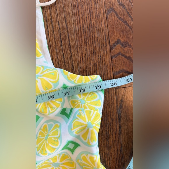 Sail To Sable STS Shift Dress Size Medium Sleeveless Yellow Lemon Green $2151748 - Picture 13 of 15
